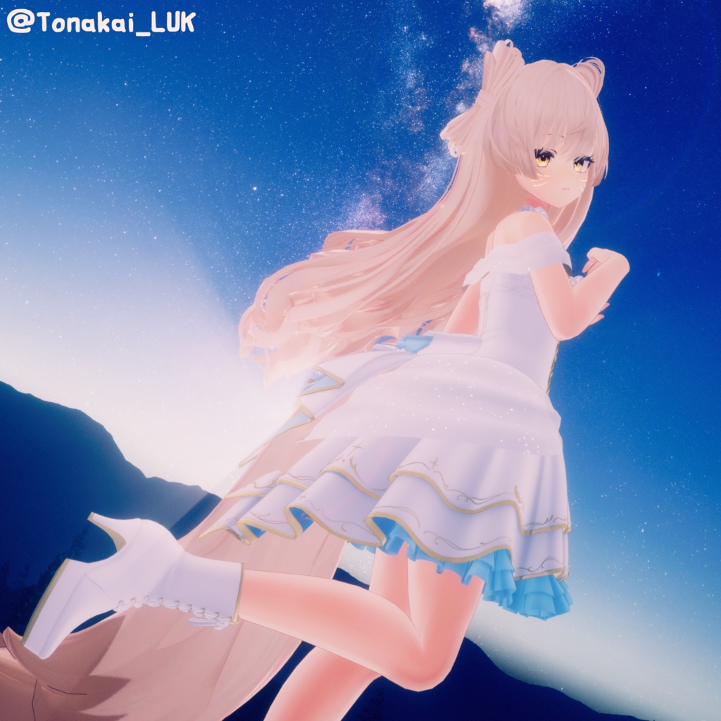 【11アバター+互換素体対応】FlowerIdolDress