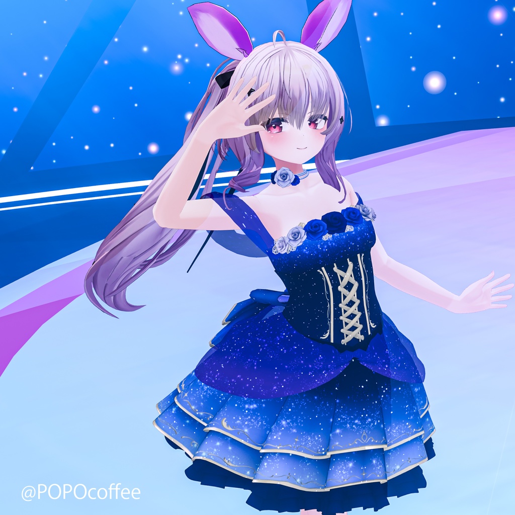 【11アバター+互換素体対応】FlowerIdolDress