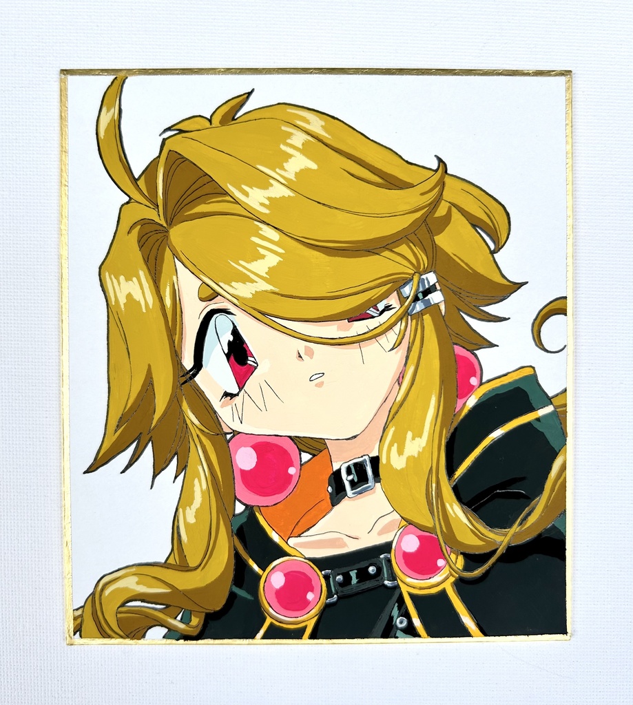 ミニ原画色紙