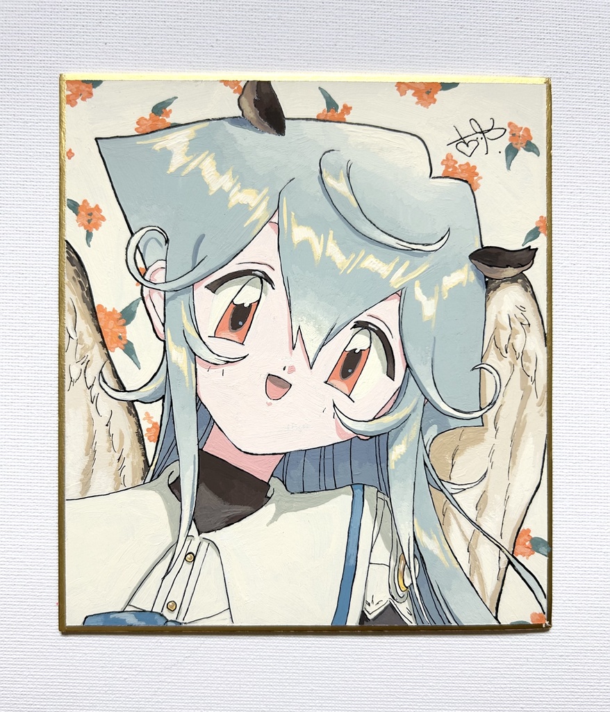 ミニ原画色紙