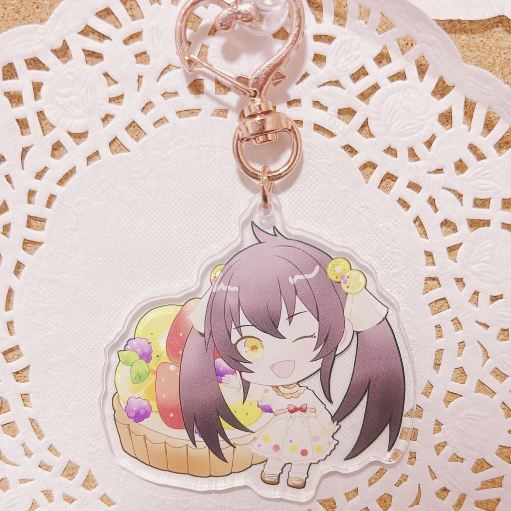 的場梨沙×フルーツタルトアクキー