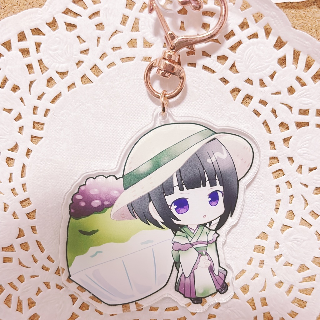 白雪千夜×宇治金時アクキー