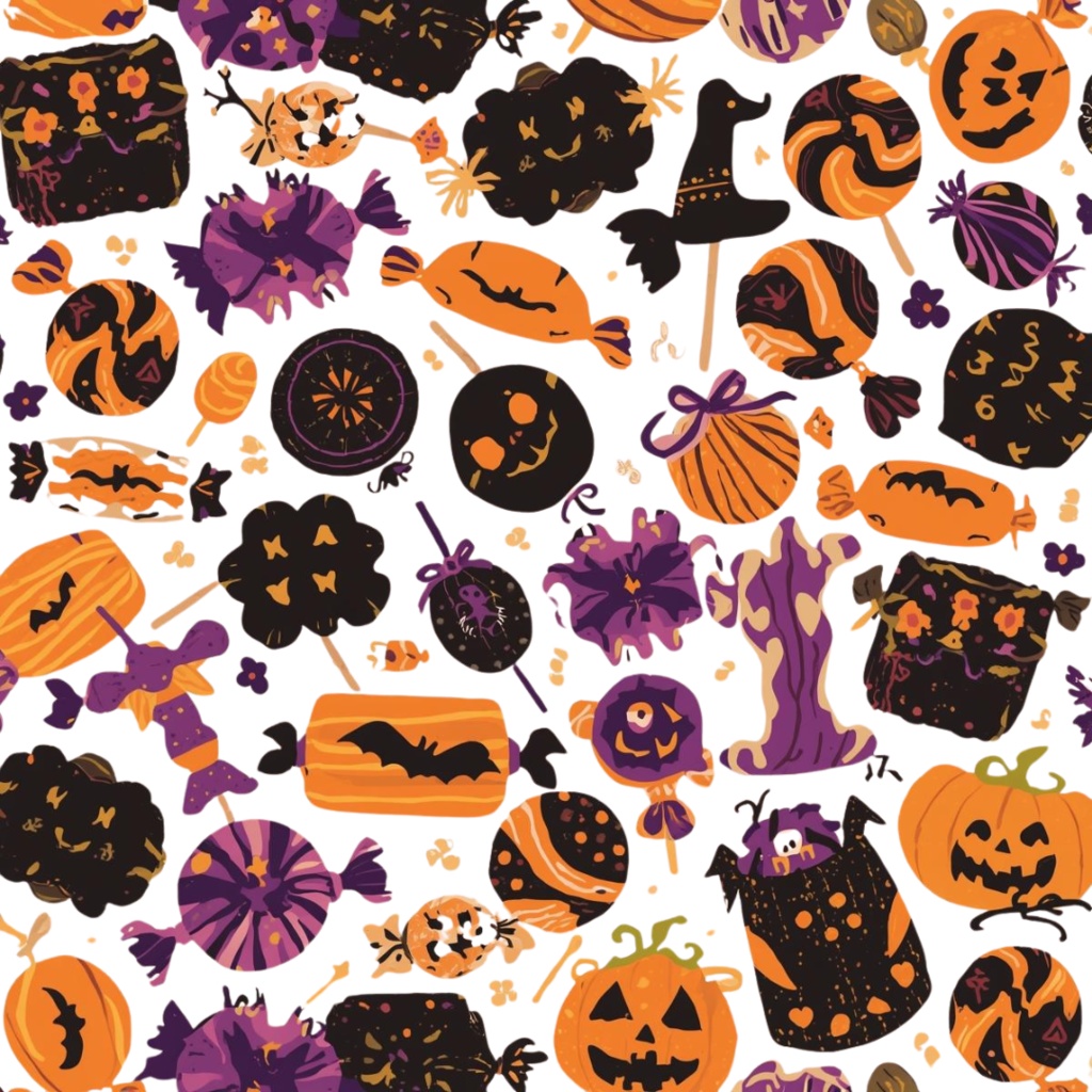 ハロウィン ガーリークリップアートコレクション PNG(15デザイン)