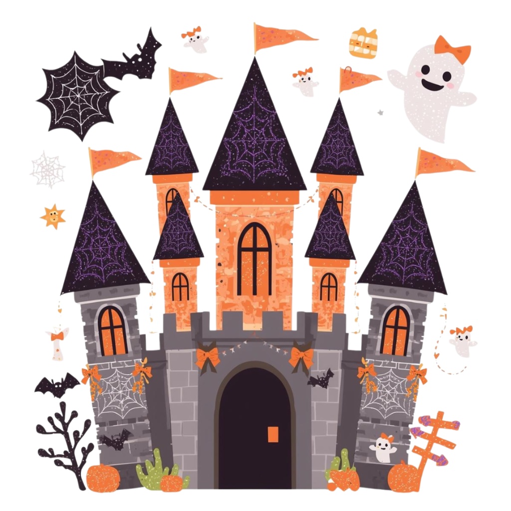 ハロウィン ガーリークリップアートコレクション PNG(15デザイン)