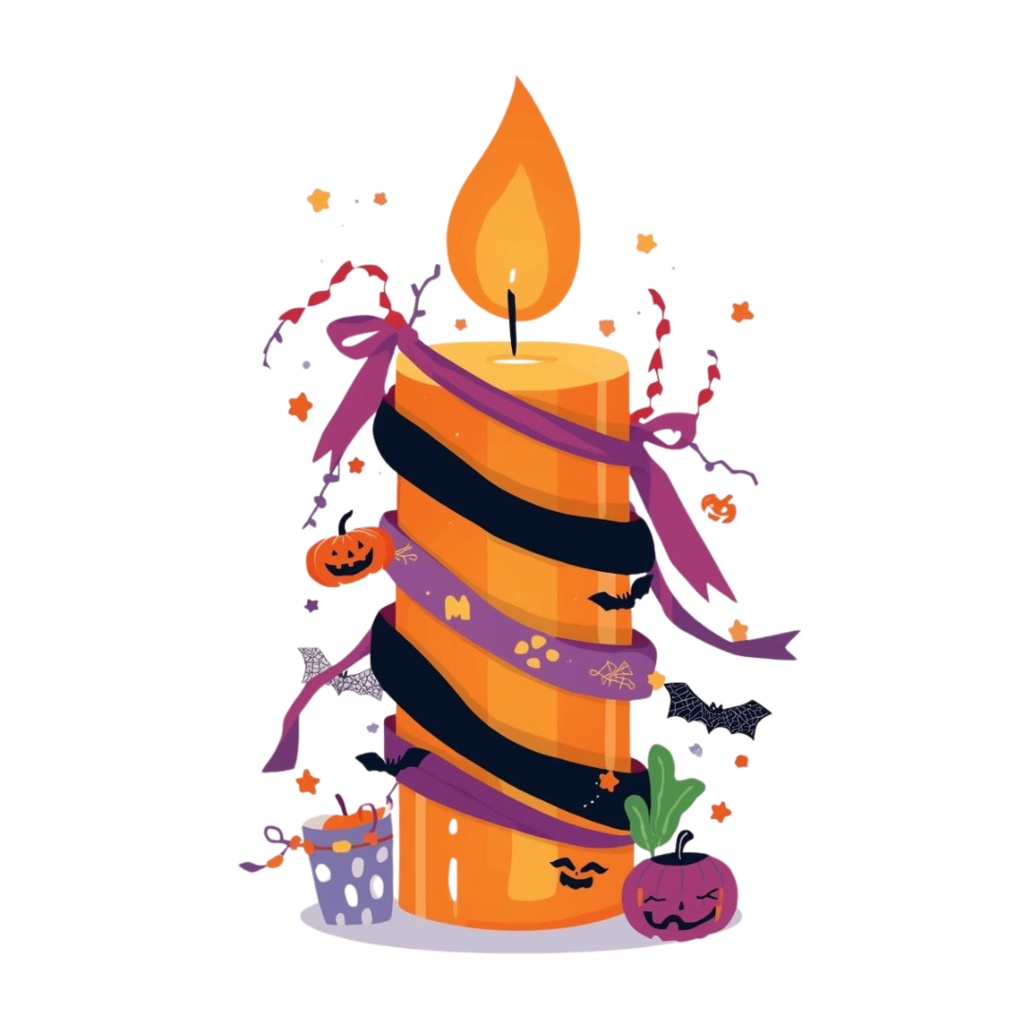 ハロウィン ガーリークリップアートコレクション PNG(15デザイン)