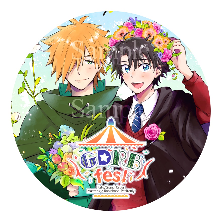 【販売終了】ぐだロビ缶バッジ[GDRB fes! 後日通販]