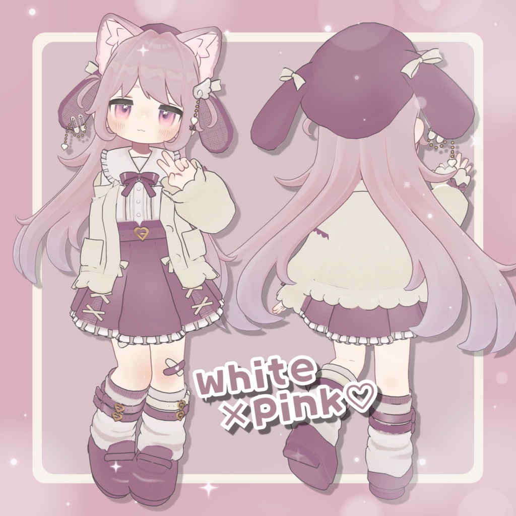 🎀めろあまらびぃ【まめふれんず・えも研・ネメシス対応】衣装