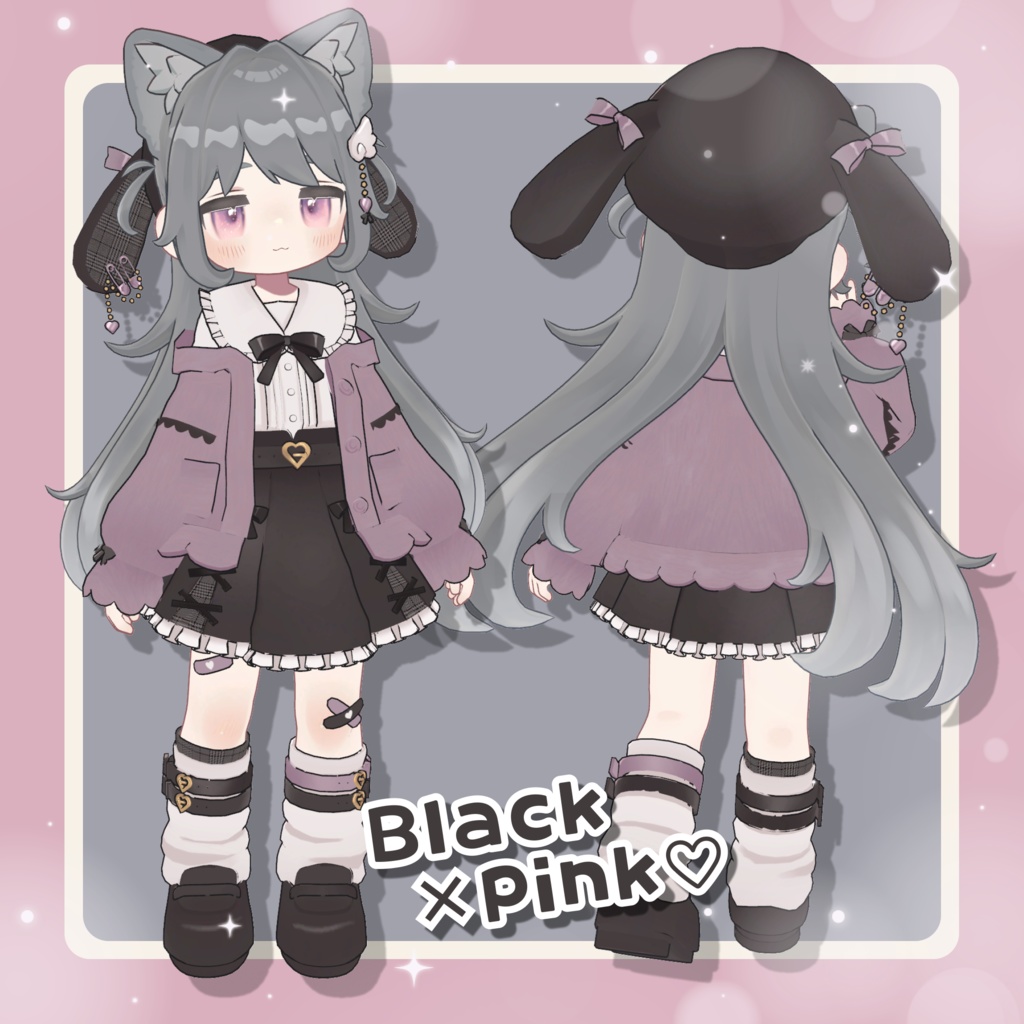 🎀めろあまらびぃ【まめふれんず・えも研・ネメシス対応】衣装