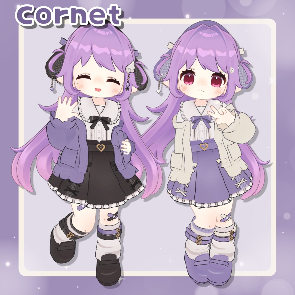 🎀めろあまらびぃ【まめふれんず・えも研・ネメシス対応】衣装