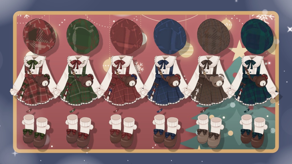 500円セール中🎉🐻りとるべあてでぃ【まめふれんず・えも研・ネメシス対応】衣装