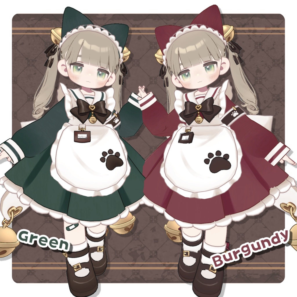 【記念セール中】たまねこ🐾【3D衣装】3アバター対応