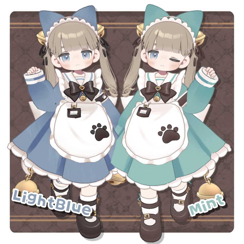 【記念セール中】たまねこ🐾【3D衣装】3アバター対応