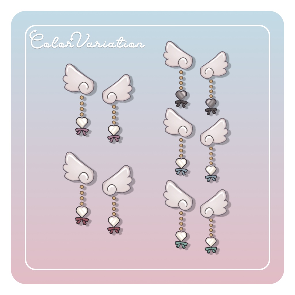 【無料】羽根ヘアピン
