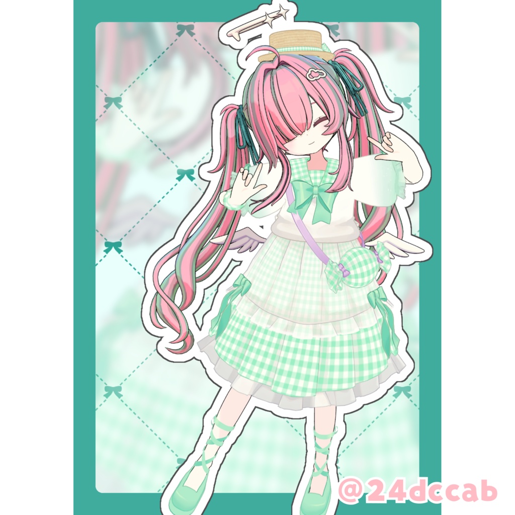 【発売記念SALE🍬】パステルガーデン【5アバター対応】