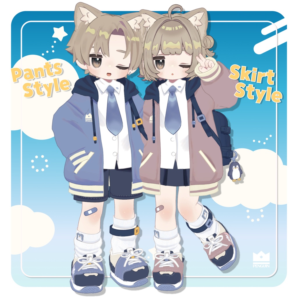 【6/19発売】ペンギンデイズ🐧【5アバター対応】