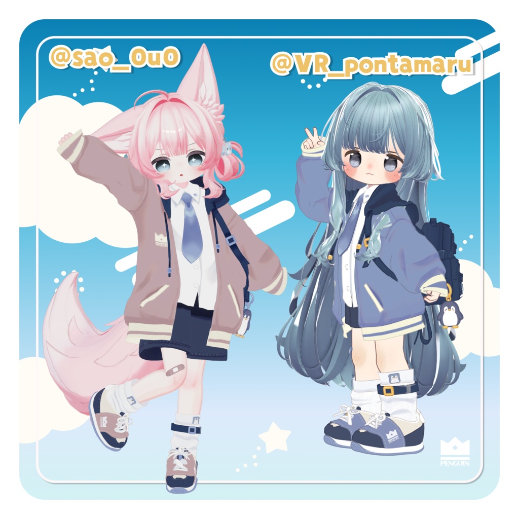 【6/19発売】ペンギンデイズ🐧【5アバター対応】