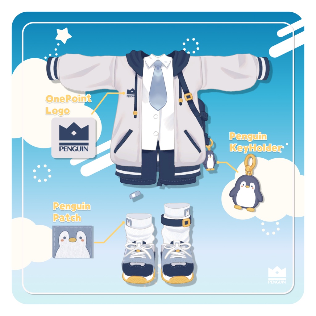 【6/19発売】ペンギンデイズ🐧【5アバター対応】