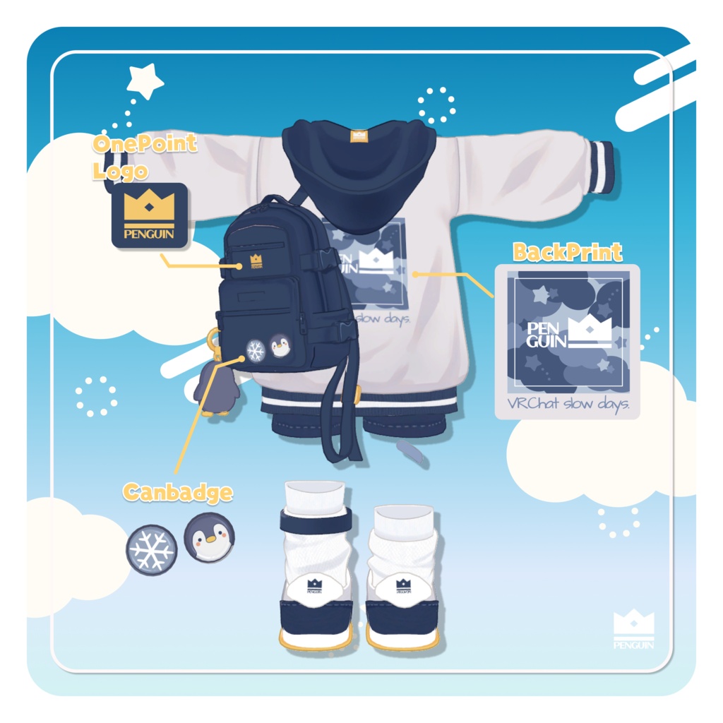 【6/19発売】ペンギンデイズ🐧【5アバター対応】