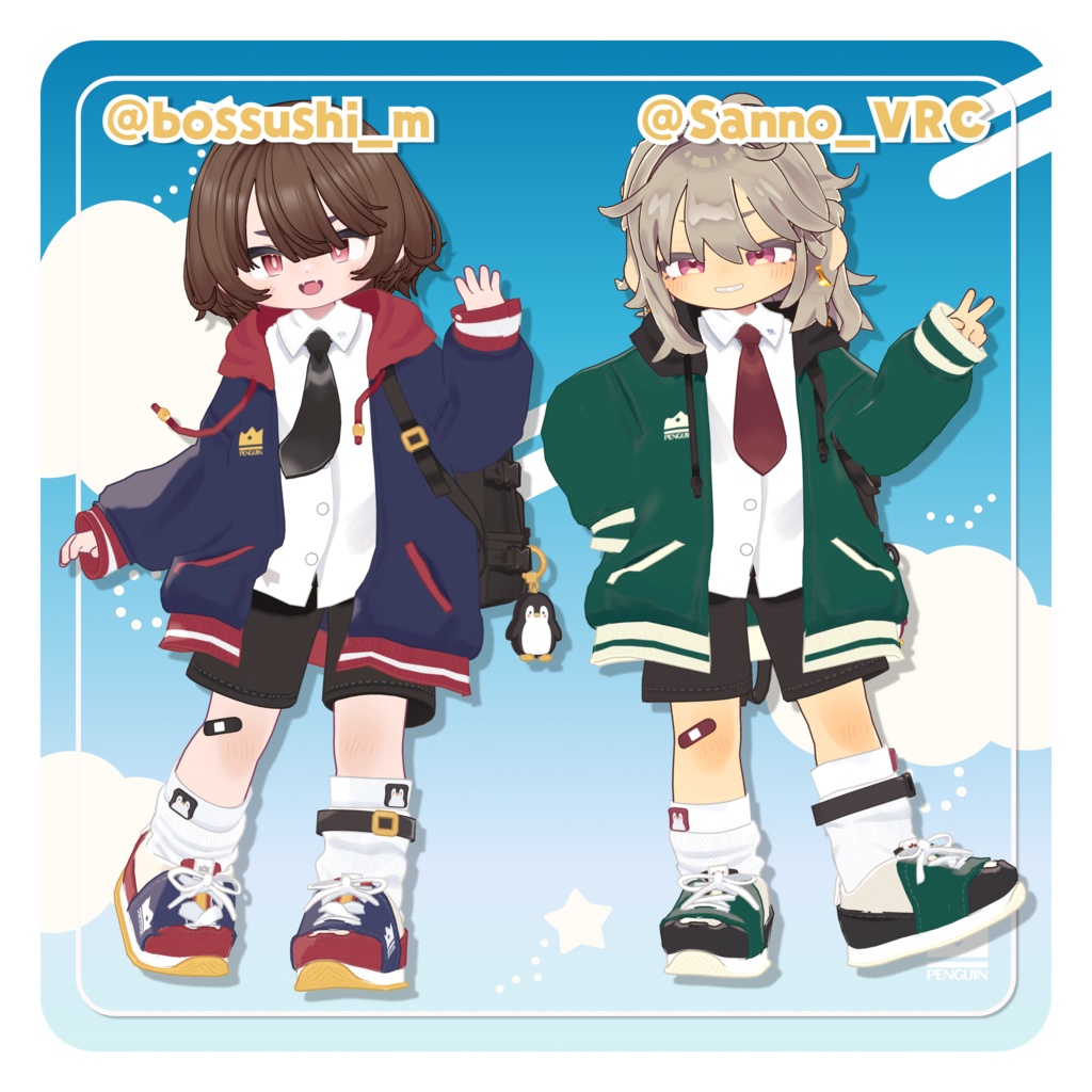 【6/19発売】ペンギンデイズ🐧【5アバター対応】