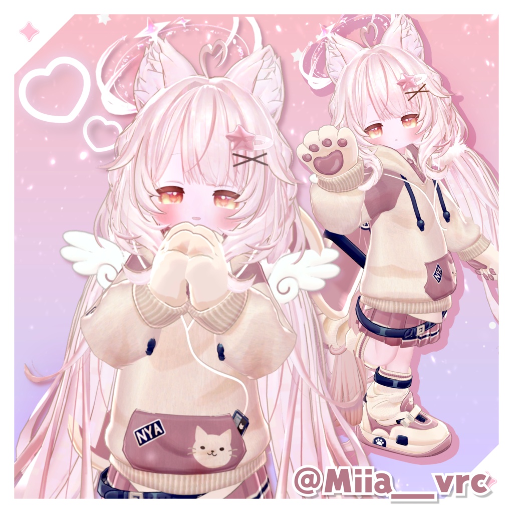 【発売記念SALE🐱】にゃんだふるでいず🛹【5アバター対応】