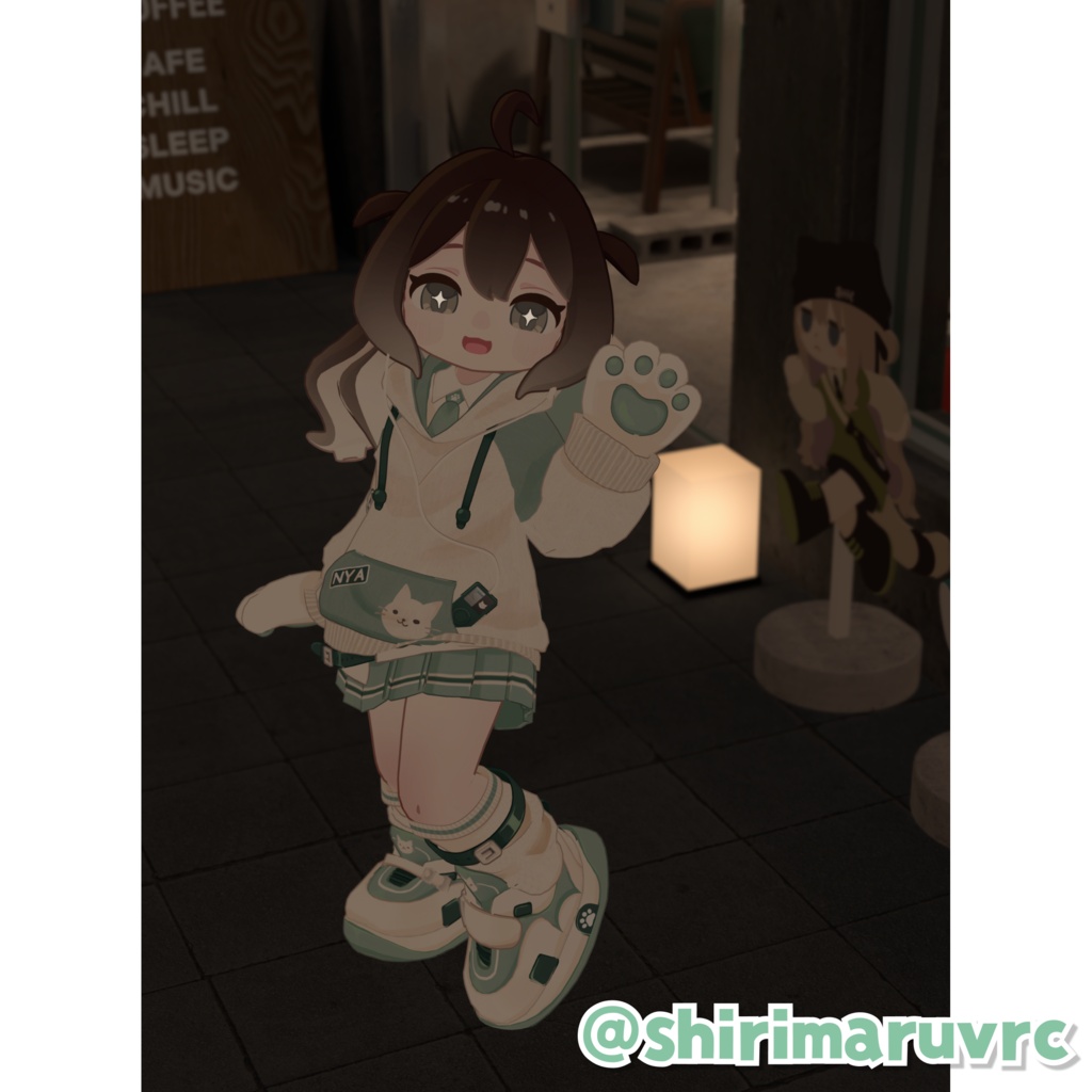 【発売記念SALE🐱】にゃんだふるでいず🛹【5アバター対応】