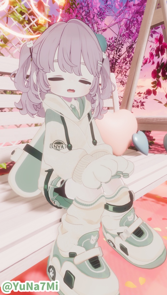 【発売記念SALE🐱】にゃんだふるでいず🛹【5アバター対応】