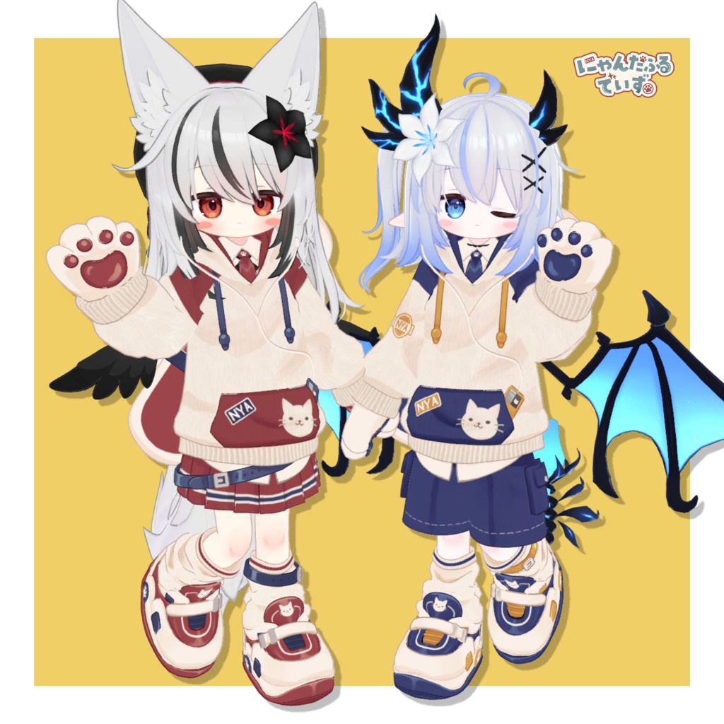 【8/28発売】にゃんだふるでいず🛹【5アバター対応】