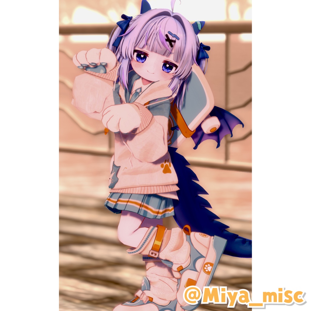 【発売記念SALE🐱】にゃんだふるでいず🛹【5アバター対応】