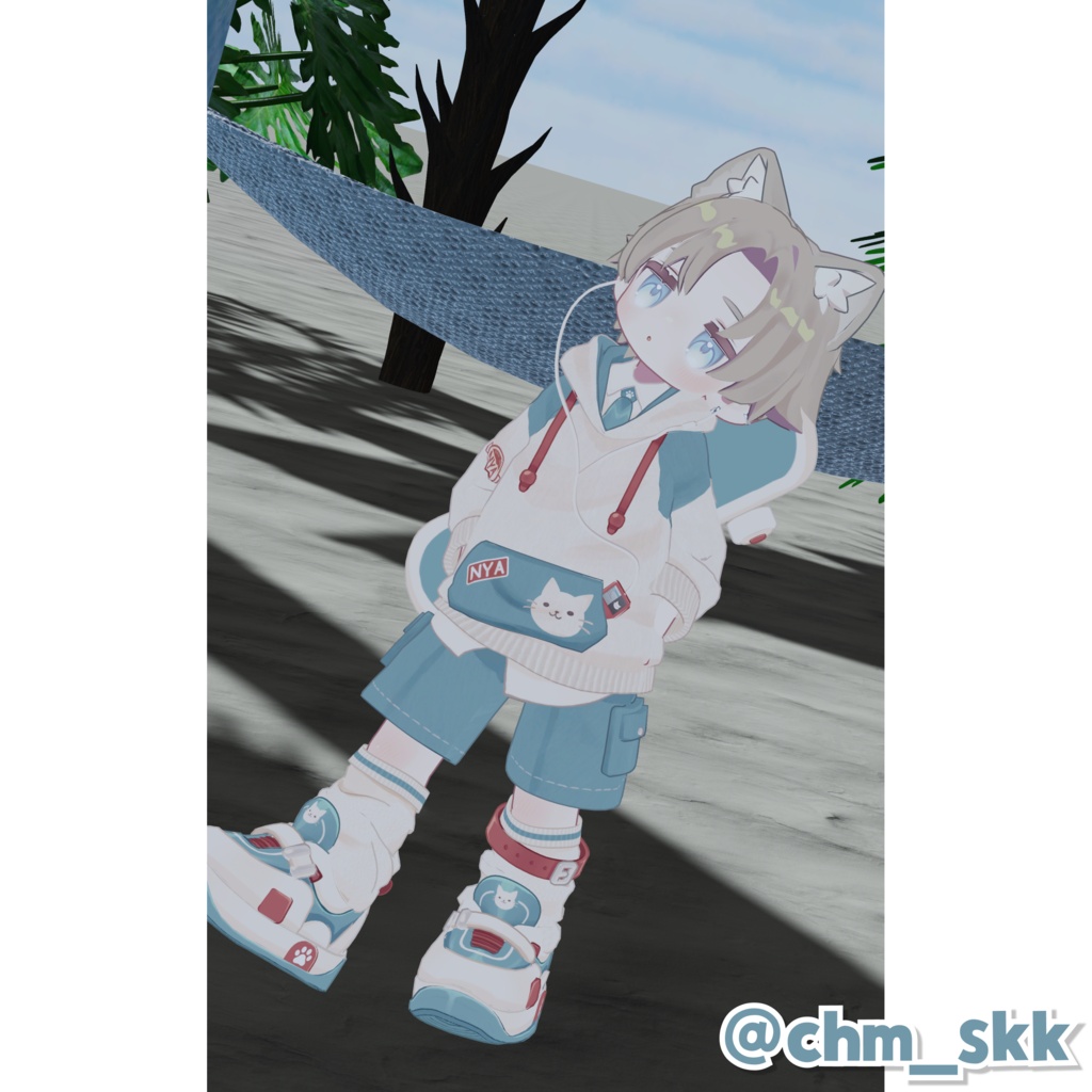 【発売記念SALE🐱】にゃんだふるでいず🛹【5アバター対応】