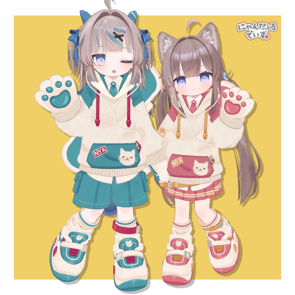 【8/28発売】にゃんだふるでいず🛹【5アバター対応】