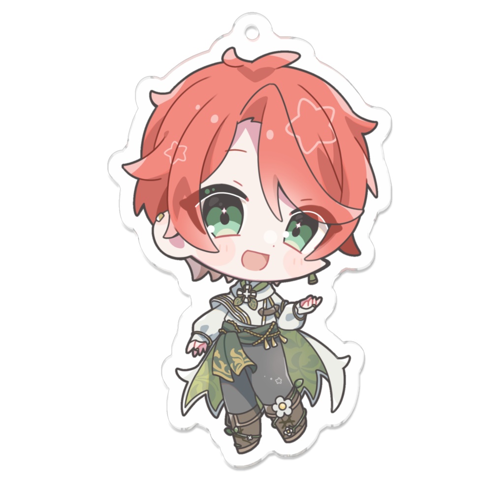 【常駐】ポルフィナート_アクリルキーホルダー