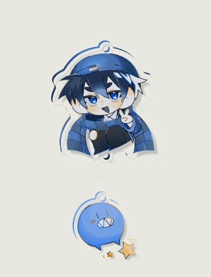 らっだぁとらだりす　2連アクリルキーホルダー