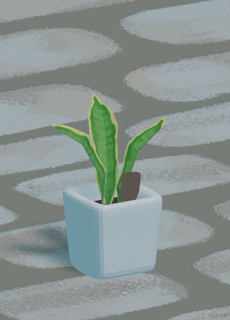 観葉植物たち(plants model)