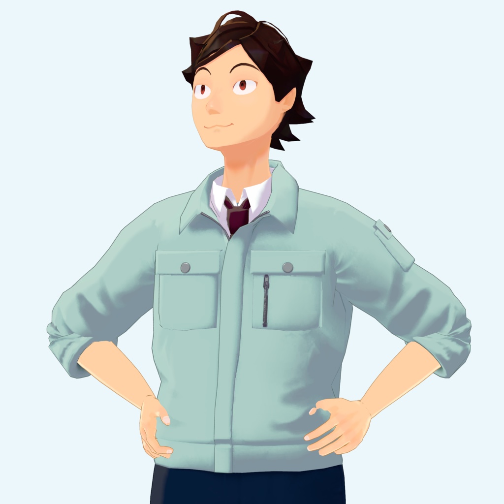 【3D衣装】自家用作業服【着させられたら無料!】