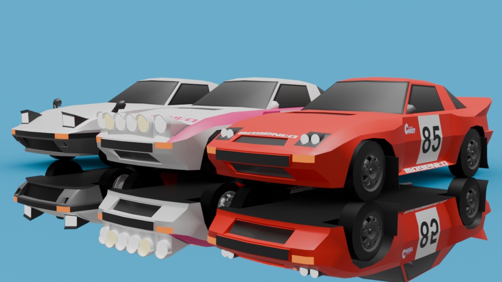 【3D Model】SB7/SB7B （商用可/Commercial Use Allowed）