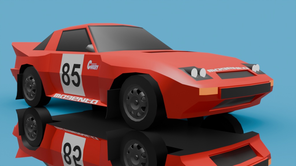 【3D Model】SB7/SB7B (商用可/Commercial Use Allowed)
