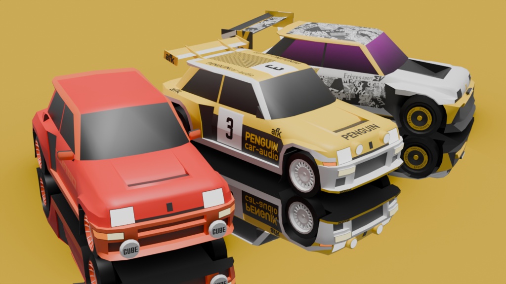 【3D Model】TB5/TB5B/TB5E （商用可/Commercial Use Allowed）