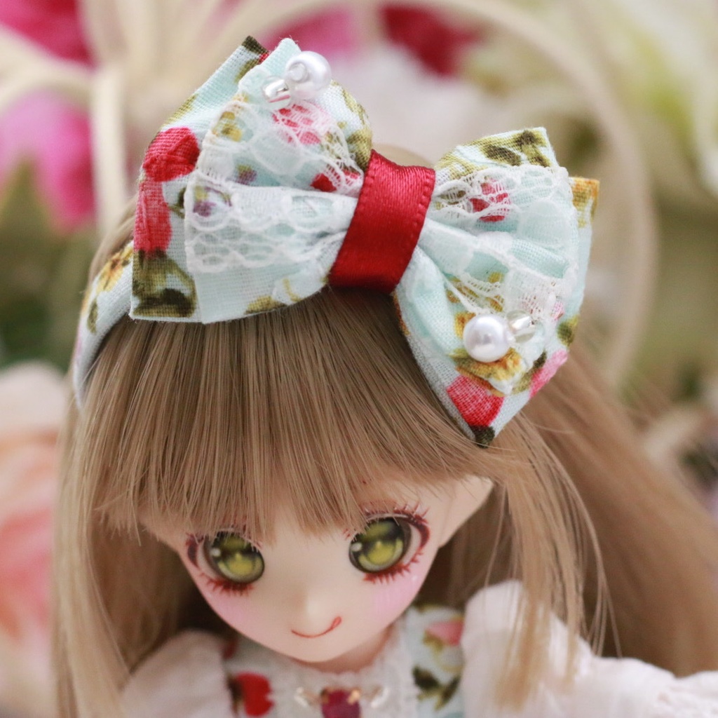 苺柄ワンピース②赤 オビツ11 服