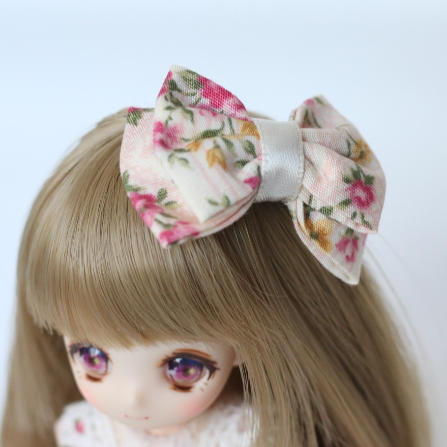 オビツ11 ケープ付きワンピース クラシカルローズ