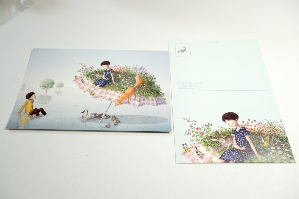 ポストカード 両面カラー 12枚セット
