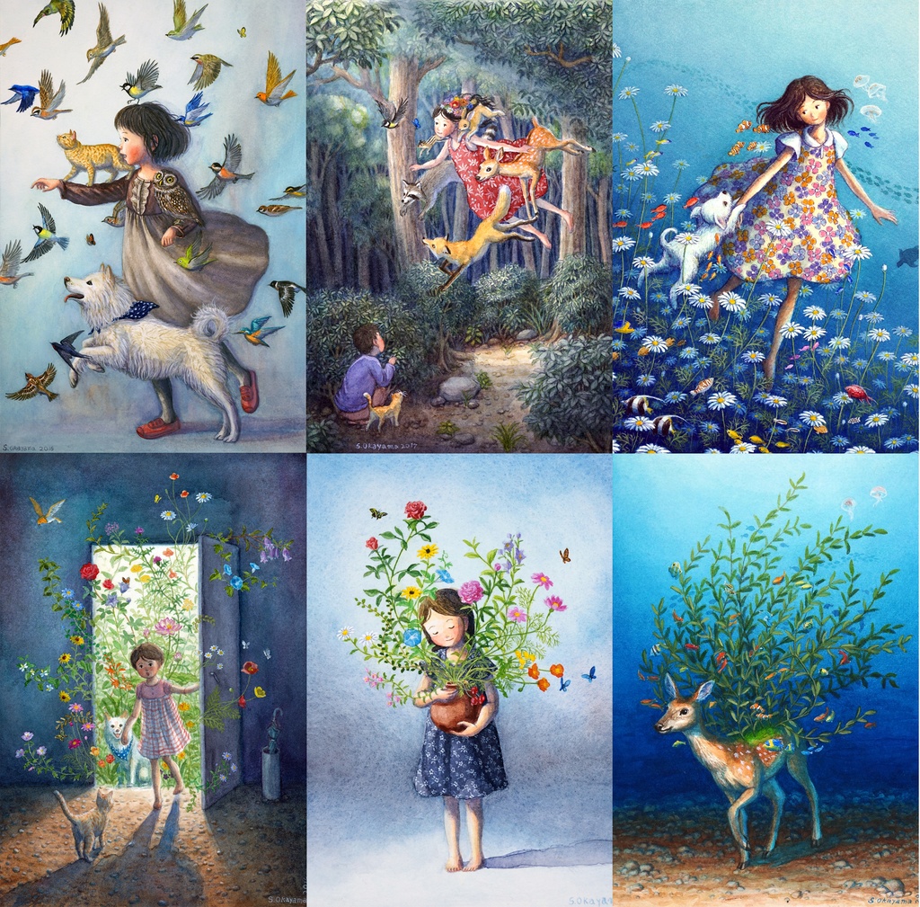 ポストカード 両面カラー 12枚セット