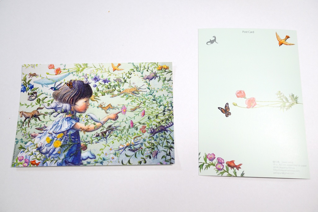 ポストカード 両面カラー 12枚セット