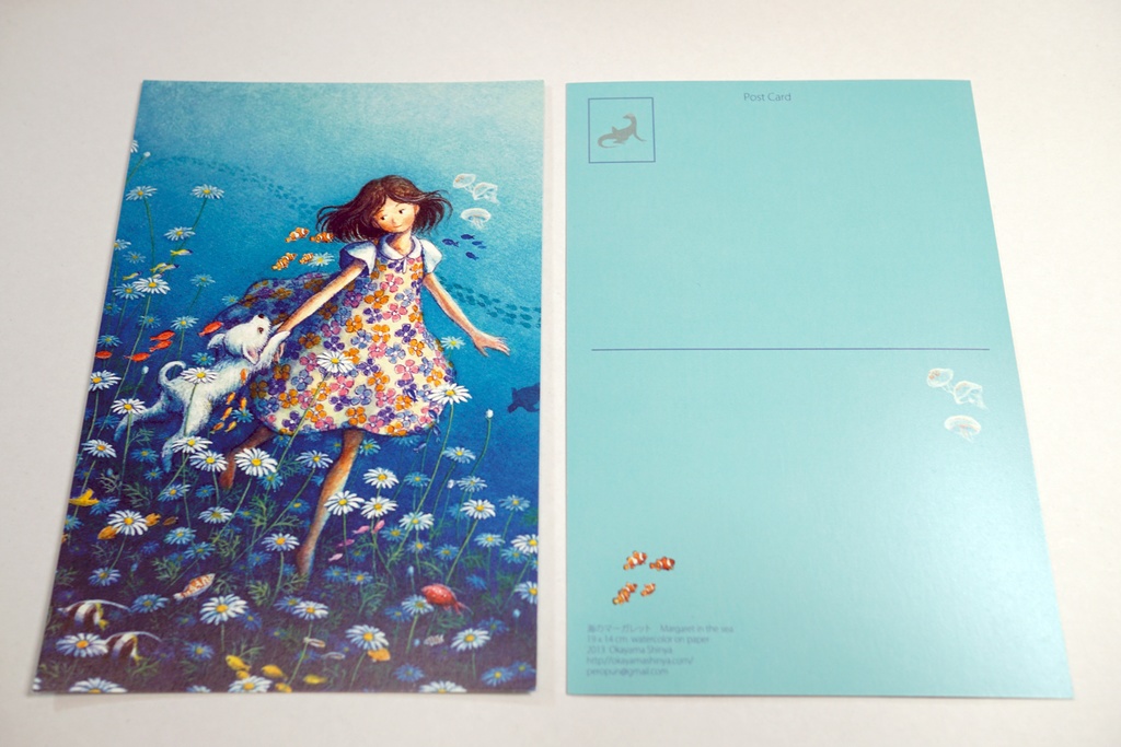 ポストカード 両面カラー 12枚セット