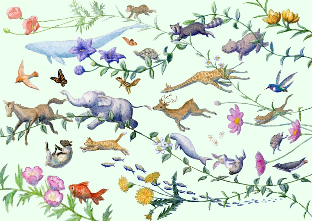 緑の風 クリアファイル Green Wind Clear file