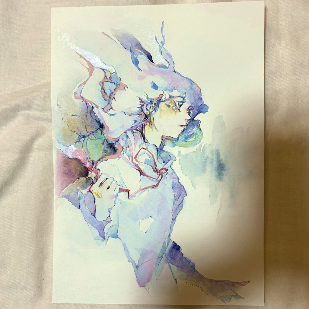 「　　　いこう　　　」　　原画