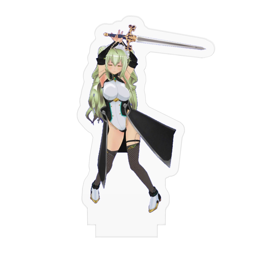 ポンコツアンドロイドメイド一二桐アクリルスタンドカスタムキャスト剣士Ver