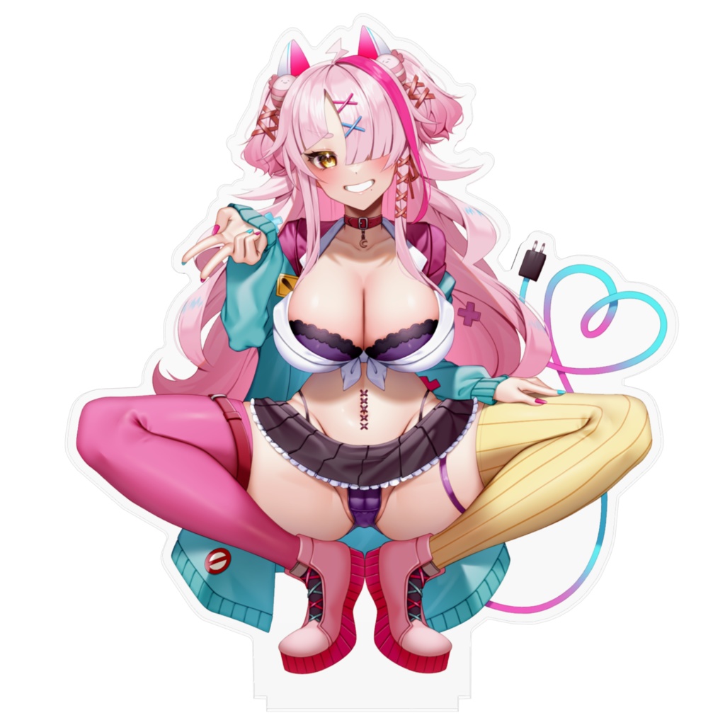 ひとふたきりてゃんでかパンモロアクリルフィギュア