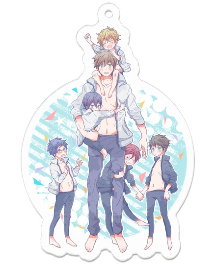 Free!アクリルキーホルダー