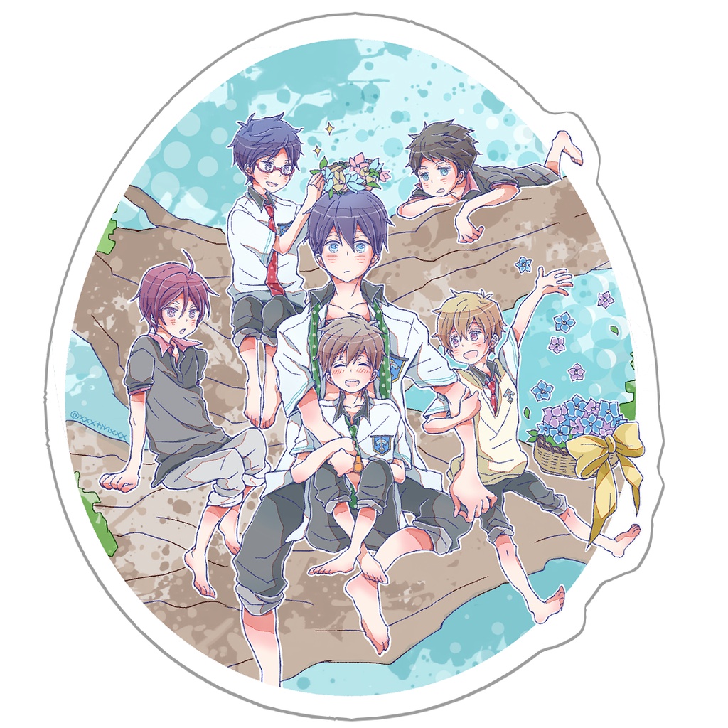 Free!　アクリルキーホルダー