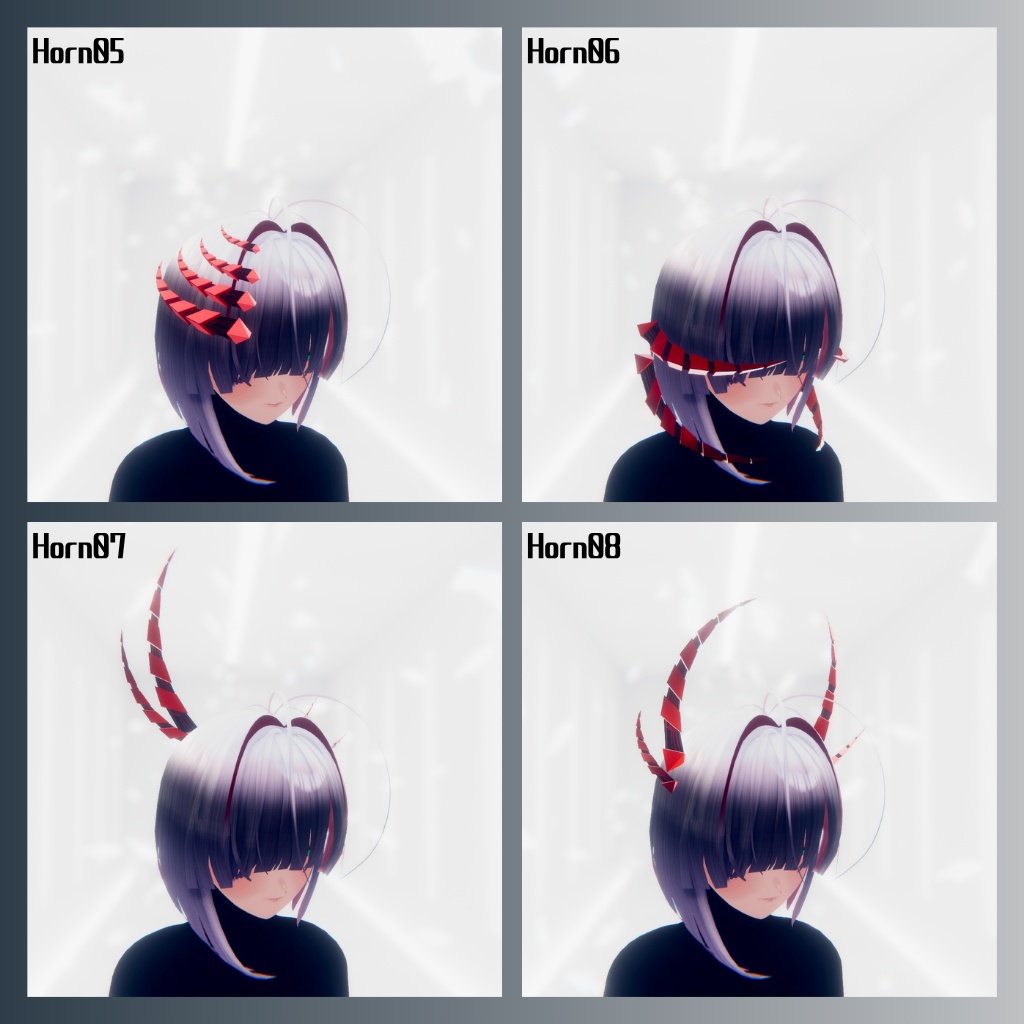 【MA対応】8種変形角(つの)ギミック | Chatur Shringa #AMIDAS3D